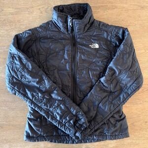 The North Face Lily Thermal Jacket-Women's Quilted Insulated Puffer-Black-Size S